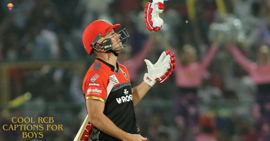 Cool RCB captions for boys