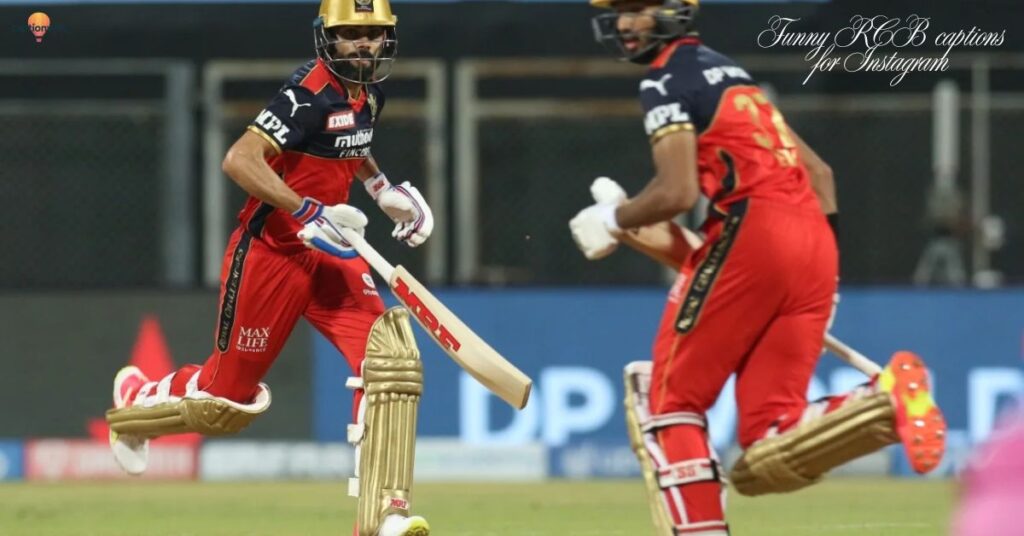 Funny RCB captions for Instagram