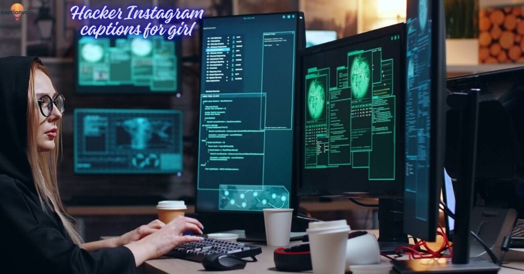 Hacker Instagram captions for girl