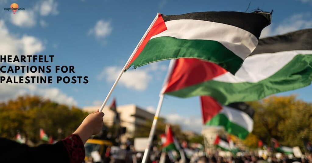 Heartfelt Captions for Palestine Posts