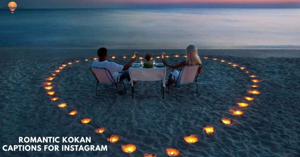Romantic Kokan Captions for Instagram
