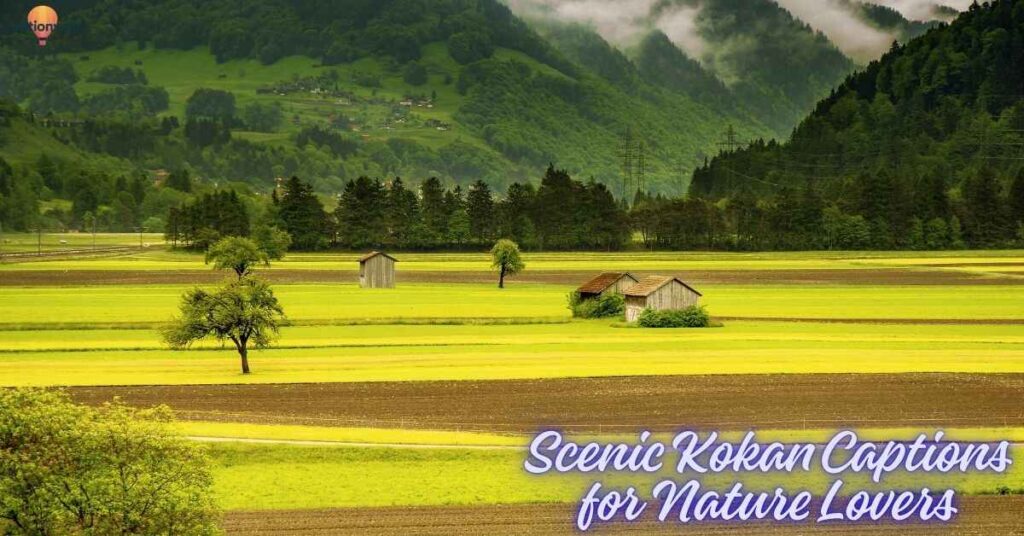 Scenic Kokan Captions for Nature Lovers