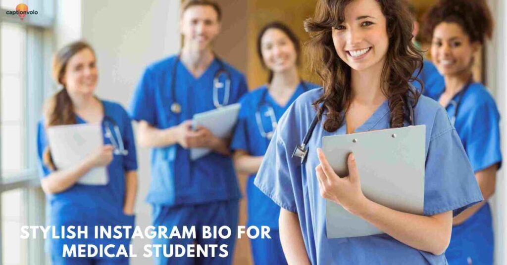 Stylish Instagram Bio for Medical Students