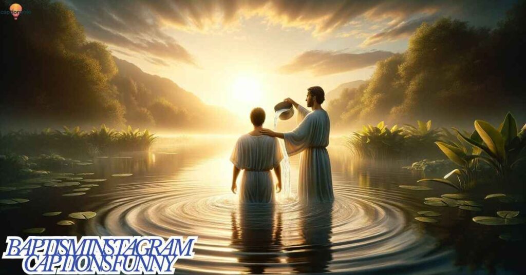 Baptism Instagram captions funny