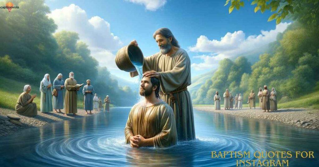 Baptism quotes for Instagram
