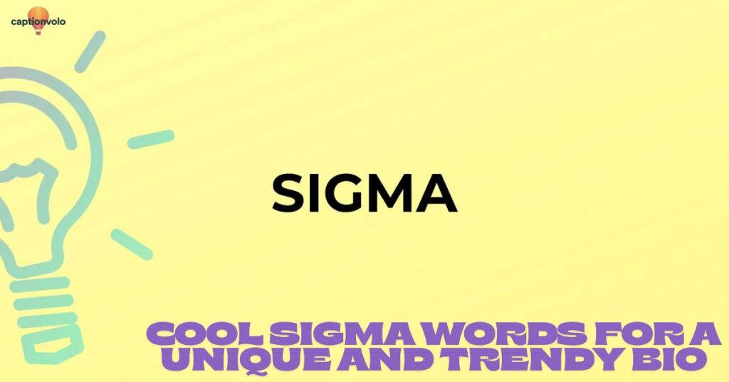 Sigma-Words 