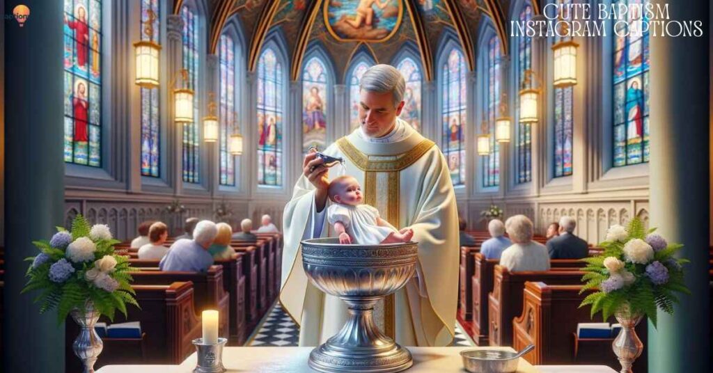 Cute baptism Instagram captions