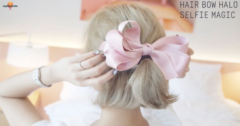 Hair Bow Halo Selfie Magic