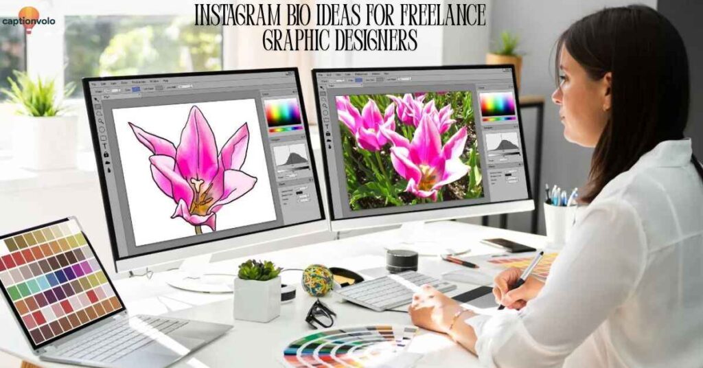 Instagram Bio Ideas for Freelance Graphic Designers