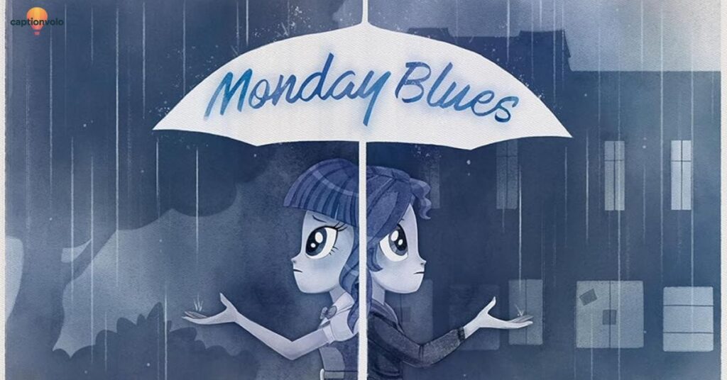 Monday Blues Captions