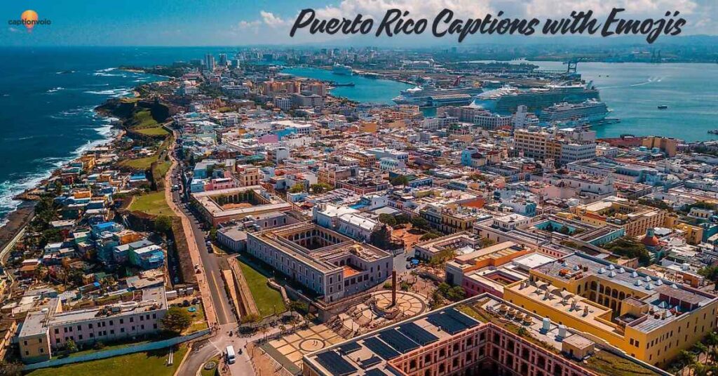 Puerto Rico Captions with Emojis