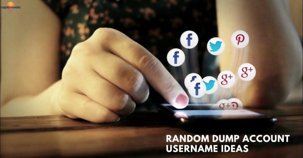 Random Dump Account Username Ideas
