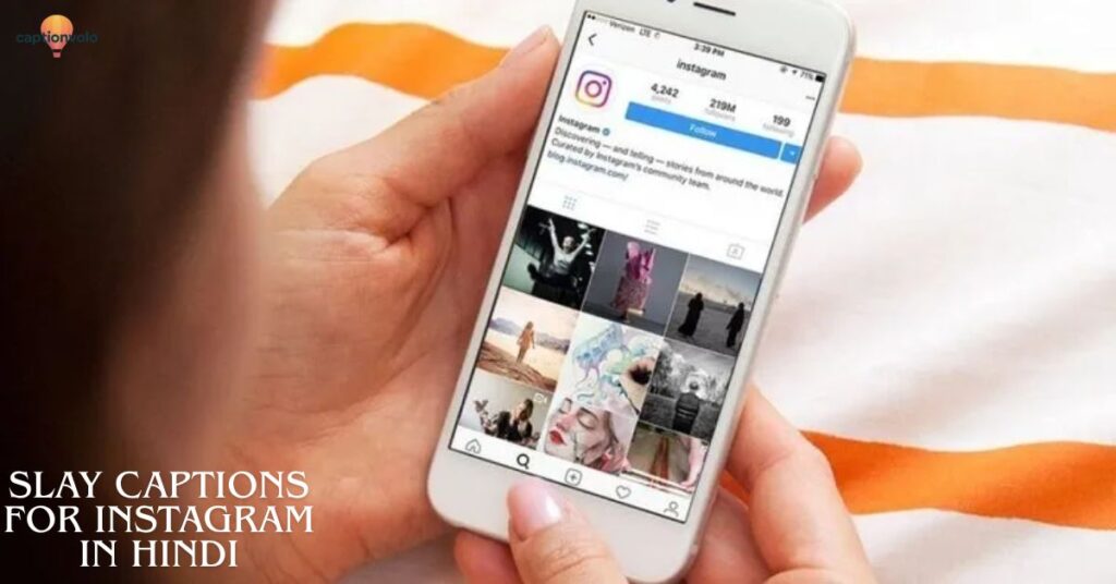 Slay Captions for Instagram in Hindi