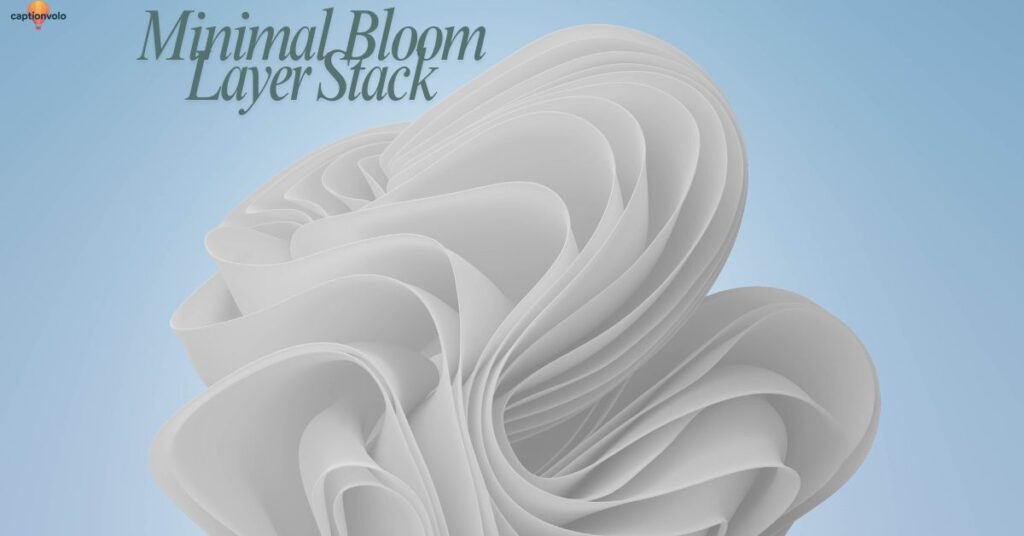 Minimal Bloom Layer Stack