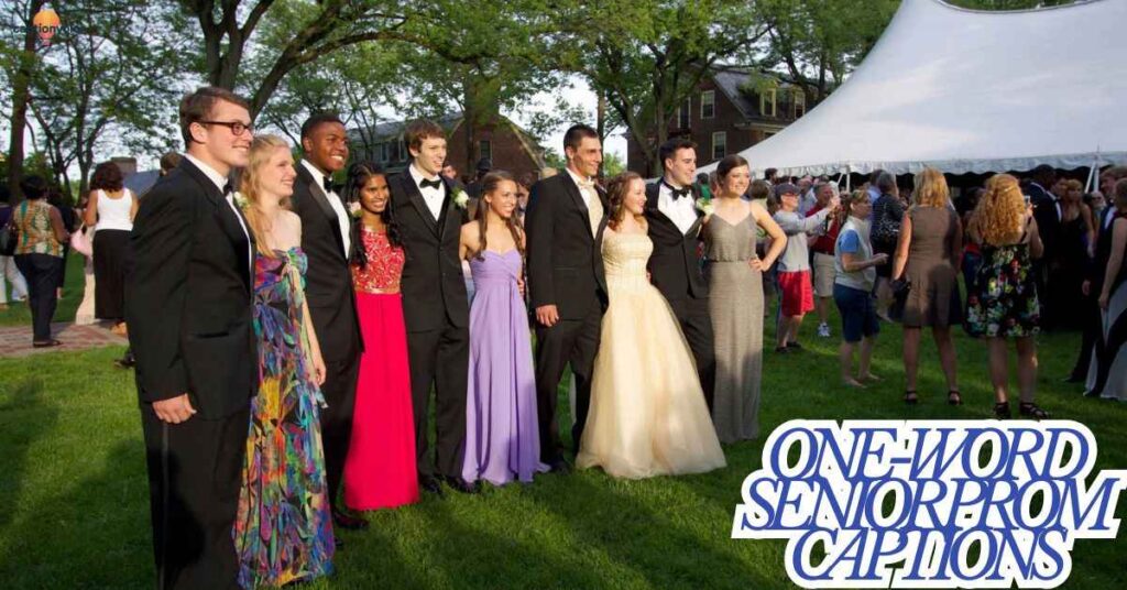 One-word senior prom captions