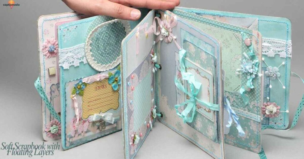 Soft Scrapbook with Floating Layers
