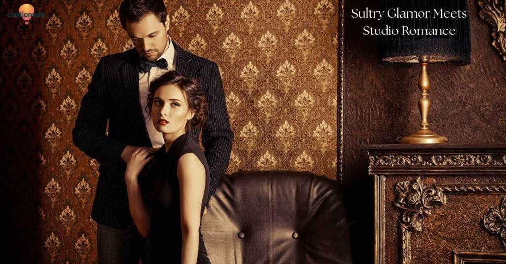 Sultry Glamor Meets Studio Romance